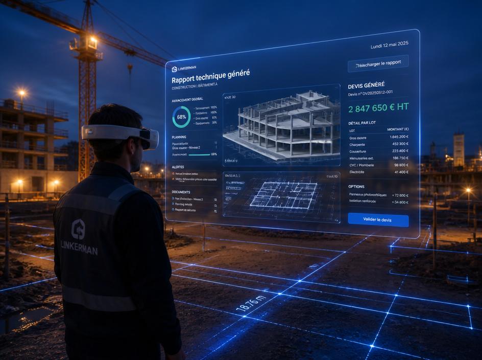 Logiciel générant automatiquement le rapport d'étude d'implantation